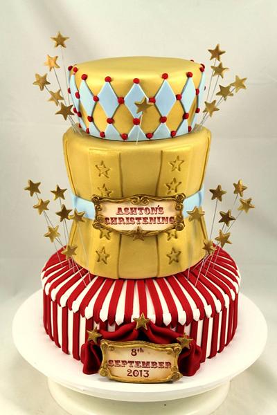 Vintage circus cake - Cake by Kake Krumbs