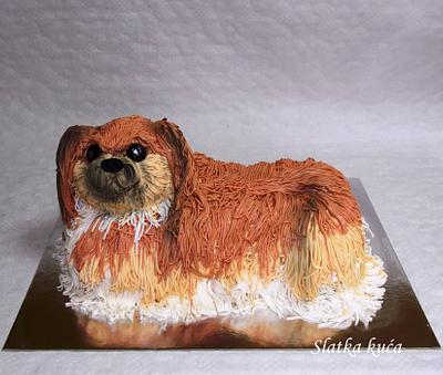 Pekingese dog - Cake by SlatkaKuca