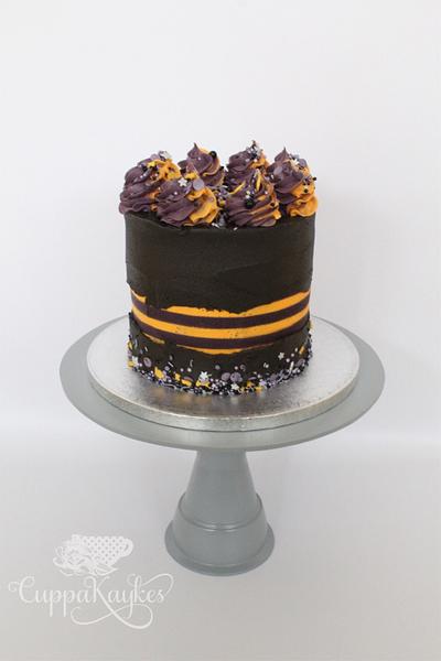 Halloween Fault Line Cake  - Cake by Kaylu