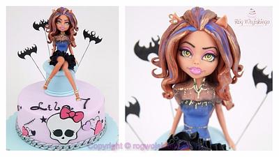 Monster High Doll cake tort - Cake by Edyta rogwojskiego.pl