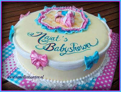 Babyshower cake - Cake by Sam & Nel's Taarten