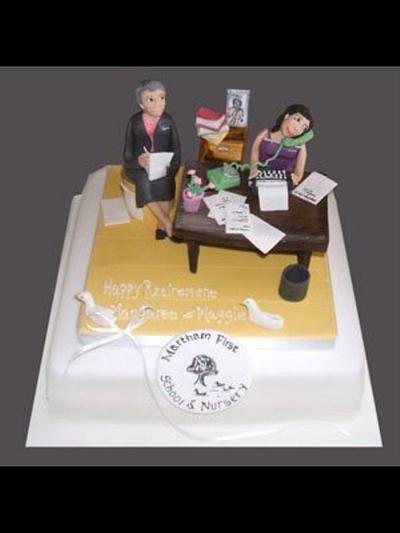 School office cake & topper - Cake by Alisonarty