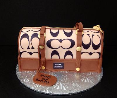 Coach Purse Cake - Cake by Mariela 