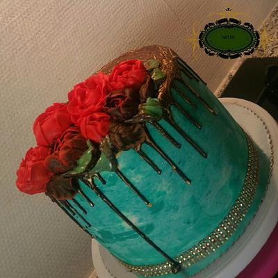 Buttercream birthday cake - Cake by Taarart