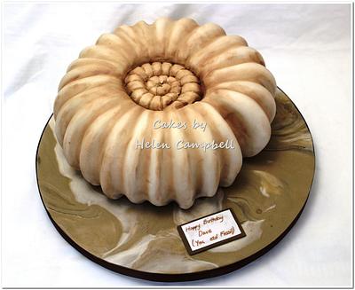 Ammonite - fossil Cake - Cake by Helen Campbell