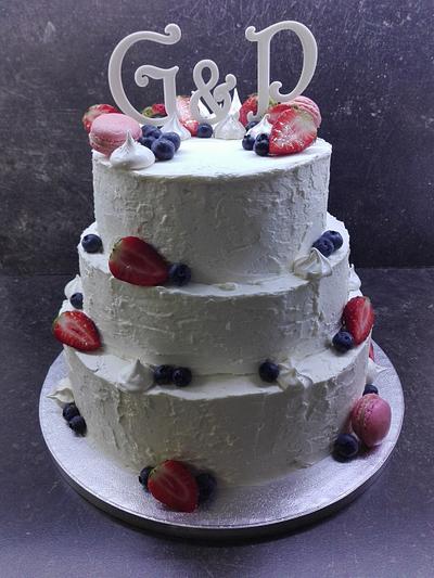 Wedding cake - Cake by Katarina Prochyrova