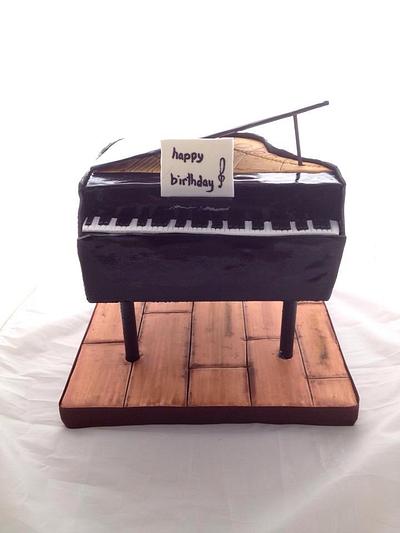Piano cake - Cake by Caked Goodness