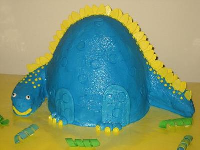 Stegosaurus Cake! - Cake by Jacque McLean - Major Cakes