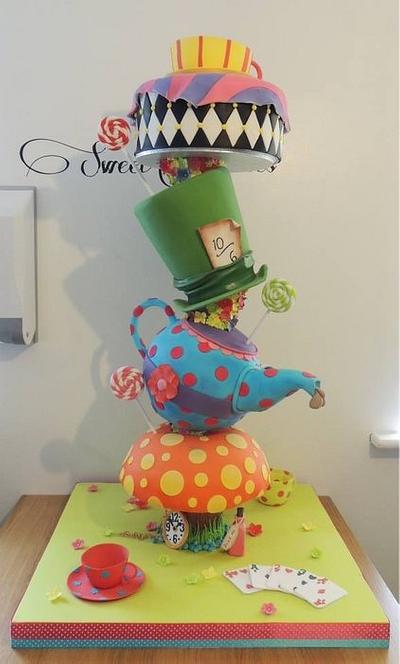 Mad hatter cake - Cake by jameela