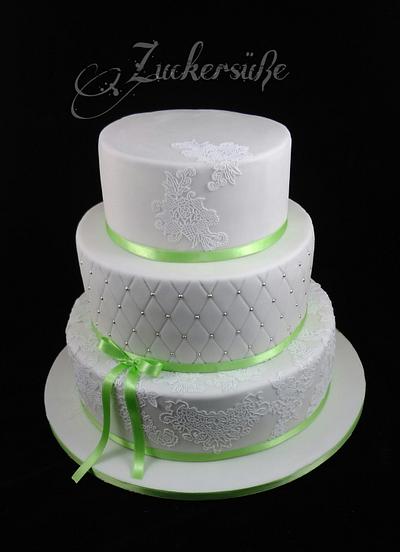 Weddingcake - Cake by Zuckersüße