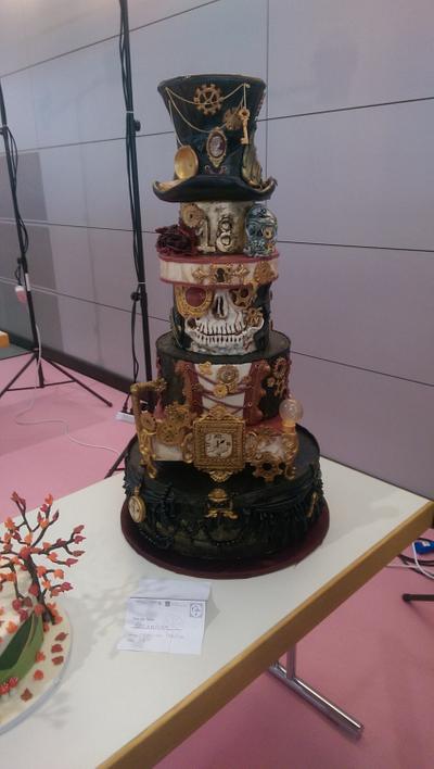 Steampunk cake - Cake by terry79