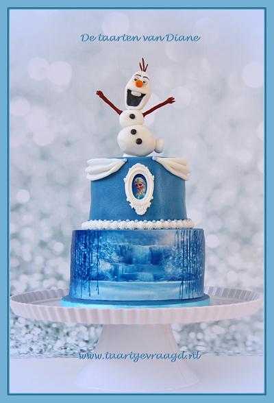 Frozen - Cake by Diane75