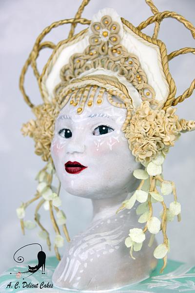 Royal Ascot Hats and Fashion Collaboration -  Pale faced Goddess. - Cake by Artym 