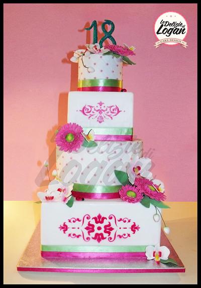 Torta 18° compleanno - Cake by mariella