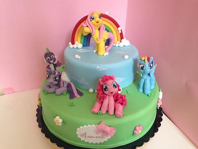 My little pony - Cake by Nennescake