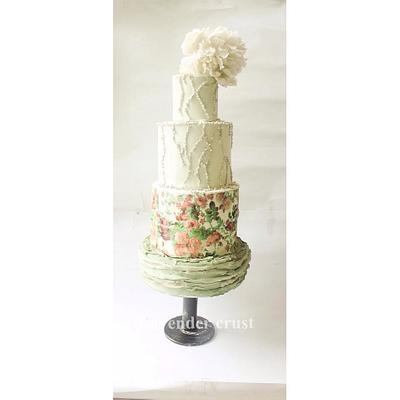 4-Tier Birthday Cake - Cake by Lavender crust