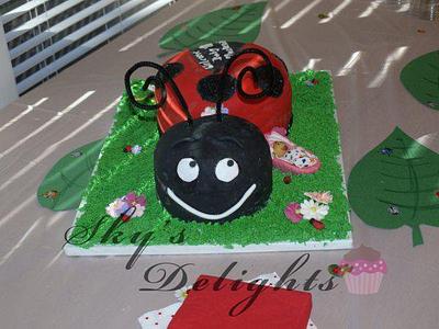 LadyBug Cake - Cake by Heather