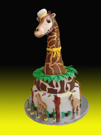 Longly the Giraffe Cake - Cake by Tammi