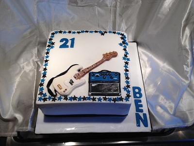 Bens 21st cake - Cake by Altie
