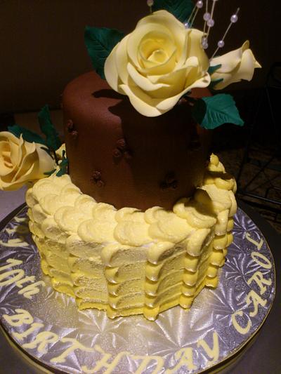 70th Birthday - Cake by Brenda49