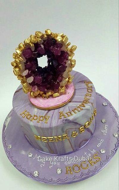 Geode cake  - Cake by Vinita Lobo