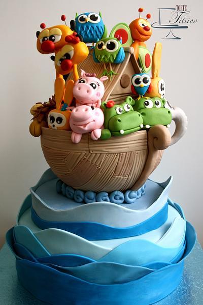 A modern Noah's Ark - Cake by Torte Titiioo
