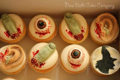 More Halloween cupcakes - Cake by Smita Maitra (New Delhi Cake Company)