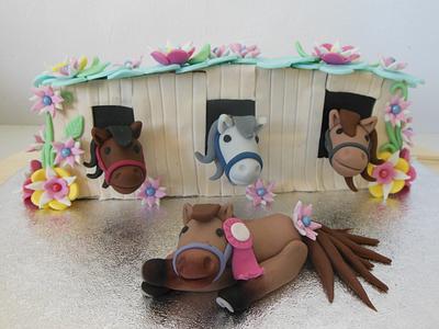 horses - Cake by Rianne