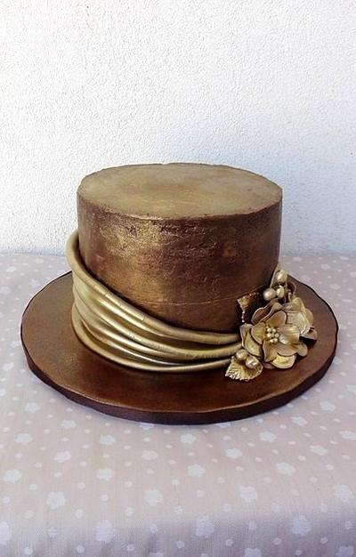 golden cake - Cake by Geri