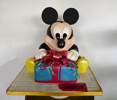 hey mickey! :) x - Cake by Storyteller Cakes