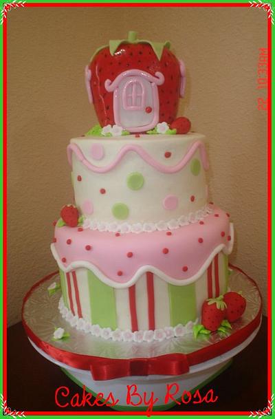 Strawberry Shortcake - Cake by Rosa