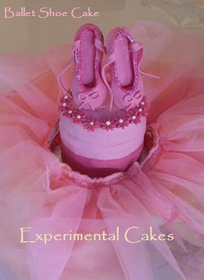 Ballet Shoe Cake - Cake by JulesCarter