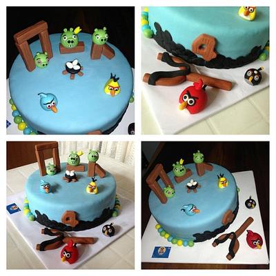 Angry Birds - Cake by N&N Cakes (Rodette De La O)