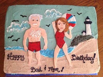 Celebrating their Youth - Cake by Dee