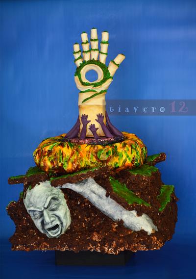 Acts of Green UNSA collab - Cake by Verónica García