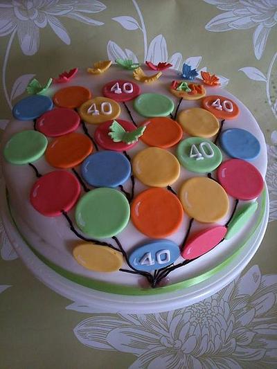 A jolly birthday - Cake by Doro
