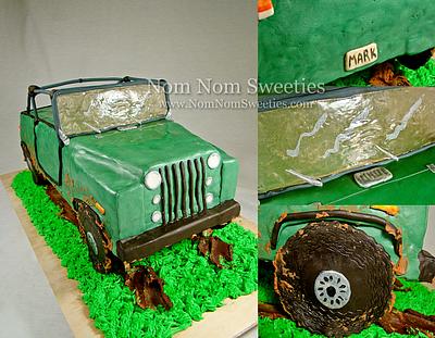 Jeep Cake - Cake by Nom Nom Sweeties