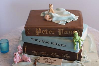 Fairy Tale Baby Shower Cake - Cake by Stephanie Grillo