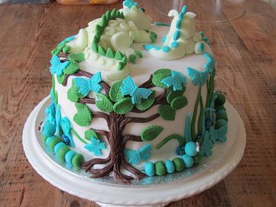 Baby Dragons Cake. - Cake by Kerry Rowe