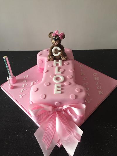 Bear no 1 cake  - Cake by Donnajanecakes 
