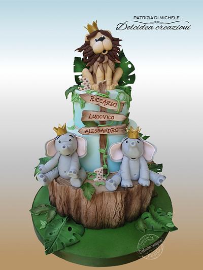 Sweet jungle - Cake by Dolcidea creazioni