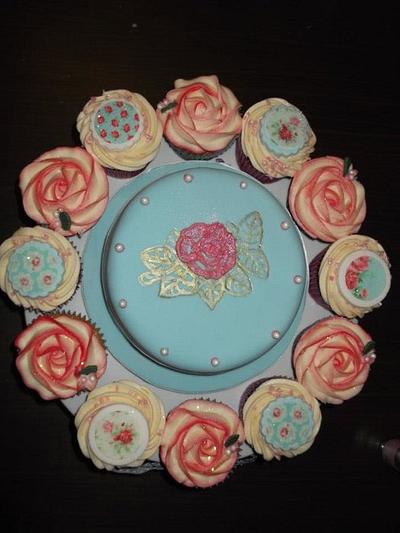 Cath Kidston inspired cake - Cake by Cakesnstuff