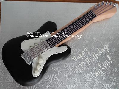 Guitar cake - Cake by The Little Cake Company