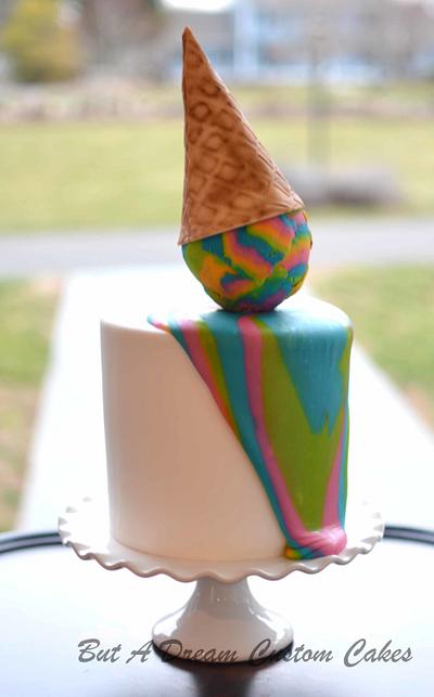 Rainbow Drip Cake - Cake by Elisabeth Palatiello