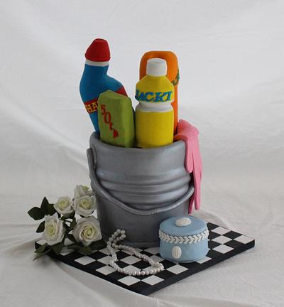 Classy cleaner cake - Cake by Its a Piece of Cake