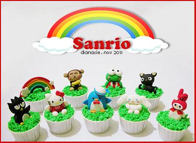 Sanrio friends - Cake by Diana