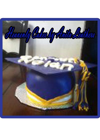 3d Grad Cap - Cake by Anita