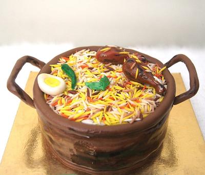 Biryani Cake - Cake by Sushma Rajan- Cake Affairs