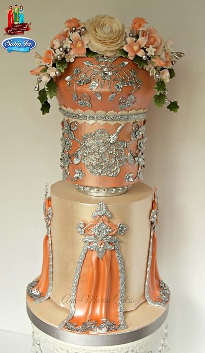 Lavanna-Elegant Indian Fashion Collaboration - Cake by Ann-Marie Youngblood