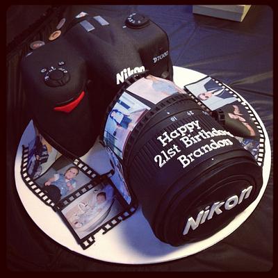 Camera cake  - Cake by Bianca Marras